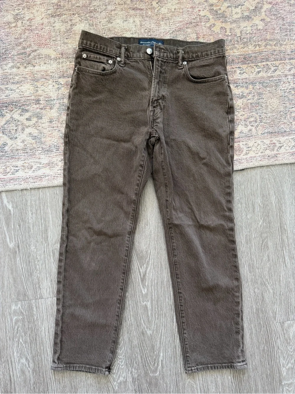 Abercrombie & Fitch Vintage Stretch Straight Jean